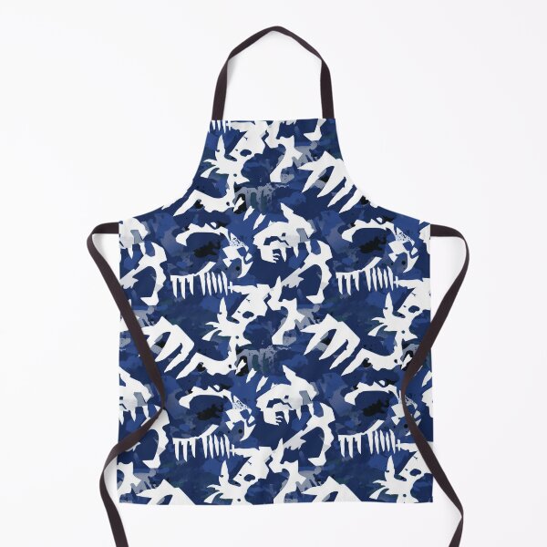 Item preview, Navy and White Shapes Pattern designed and sold by Expressive Vision.