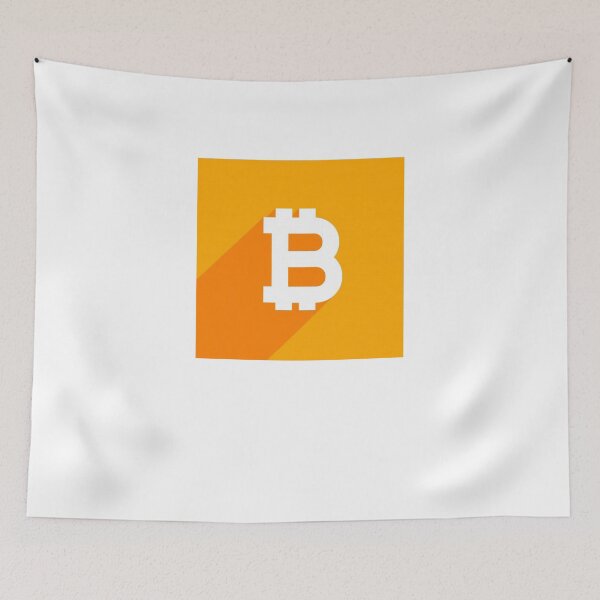 Item preview, Bitcoin Square Logo designed and sold by Maindy.