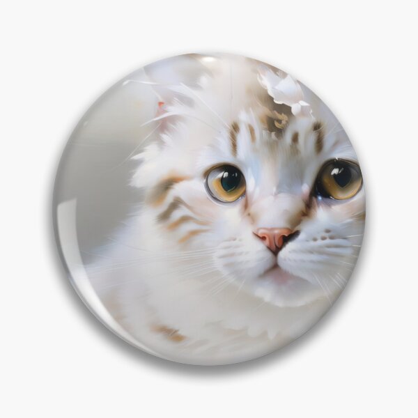 Item preview, Feline Dreamer: A imaginative kitty oil painting designed and sold by KH-GardenEden.