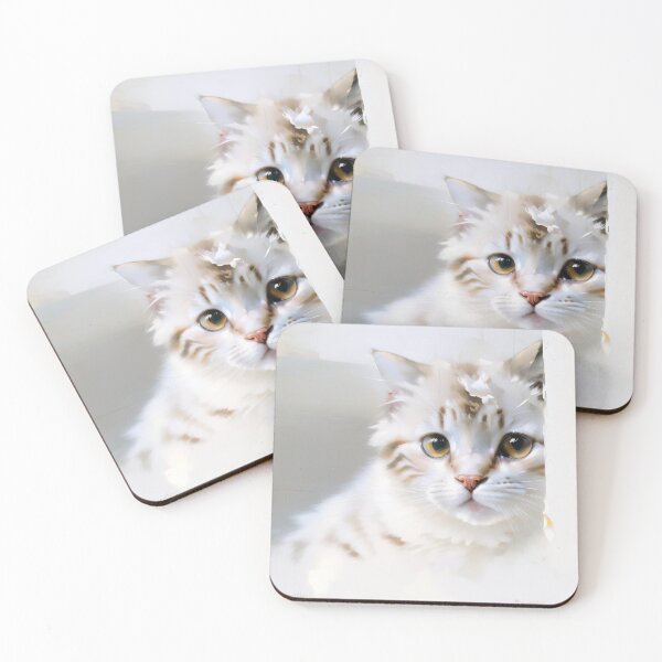 Item preview, Feline Dreamer: A imaginative kitty oil painting designed and sold by KH-GardenEden.