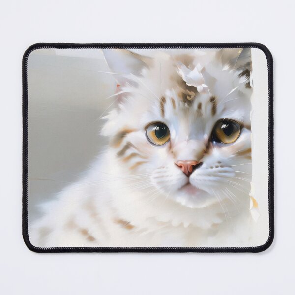 Item preview, Feline Dreamer: A imaginative kitty oil painting designed and sold by KH-GardenEden.