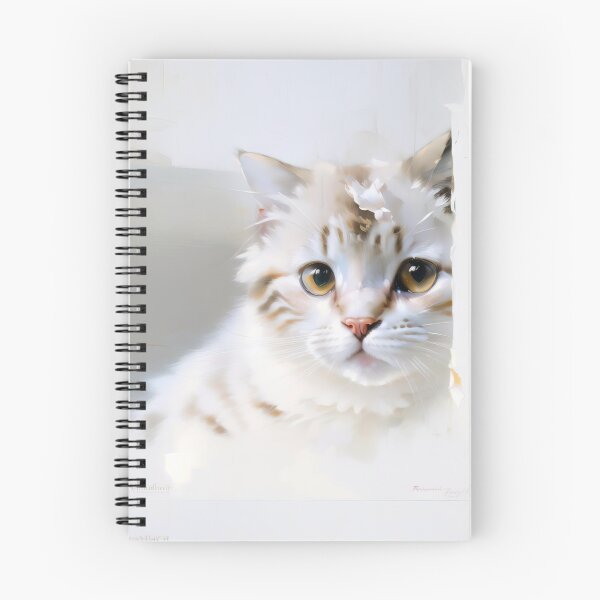 Item preview, Feline Dreamer: A imaginative kitty oil painting designed and sold by KH-GardenEden.