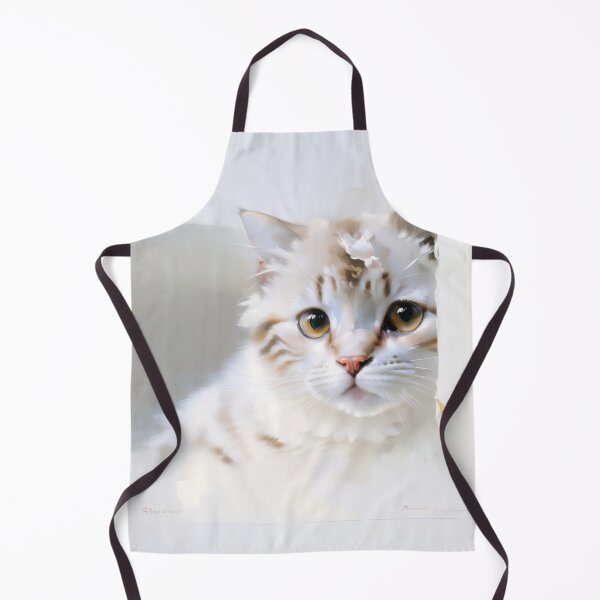 Item preview, Feline Dreamer: A imaginative kitty oil painting designed and sold by KH-GardenEden.