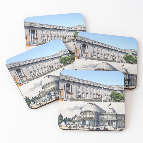Item preview, National Concert Hall, Dublin 1865 Great Exhibition print designed and sold by dublinprints.