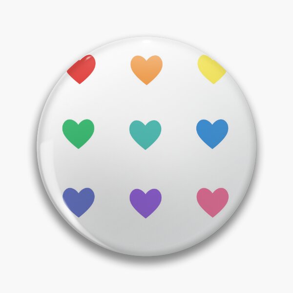 Item preview, Mini Rainbow Hearts Sticker Pack designed and sold by casserolestan.