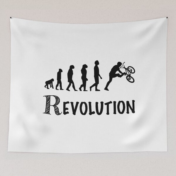 Item preview, revolution bmx race bicycle cyclist rider trick designed and sold by la-petite-folie.