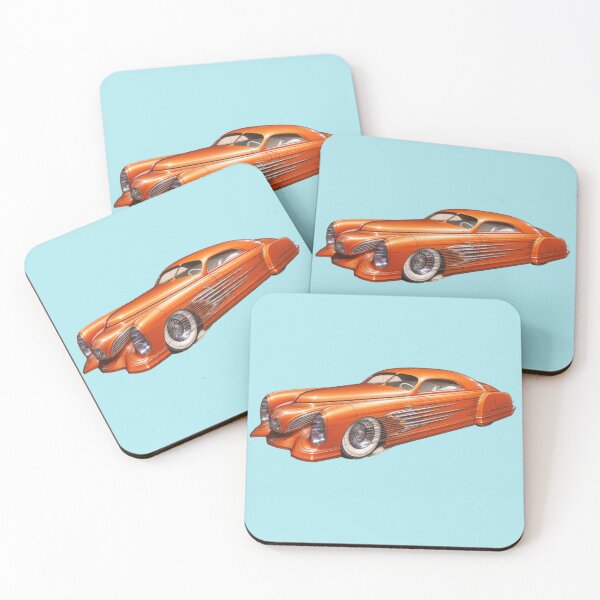 Item preview, illustration of a futuristic concept car from the 1940s designed and sold by Paninato.