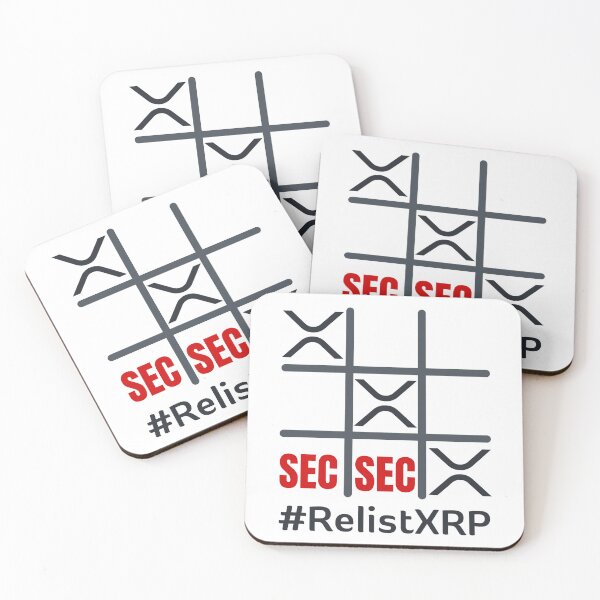 Item preview, XRP Wins TICTACTOE VS. SEC #RelistXRP designed and sold by Cryptotease.