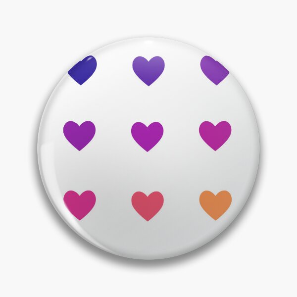 Item preview, Mini Sunset Hearts Sticker Pack designed and sold by casserolestan.