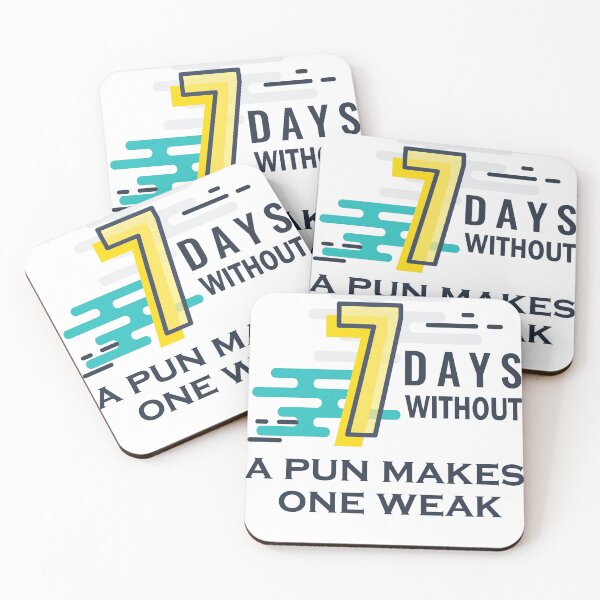 Item preview, Seven days without a pun makes one weak designed and sold by SaadEtta.