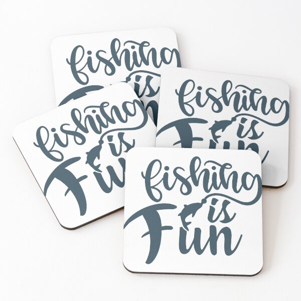 Item preview, FISHING IS FUN designed and sold by Kezzie Prints.