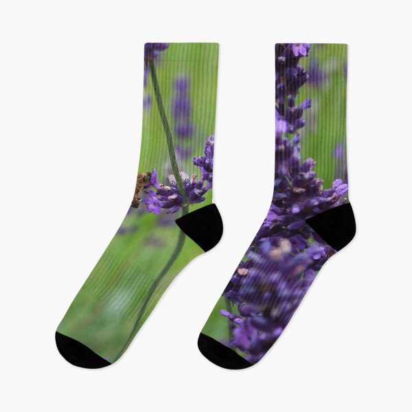 Item preview, Abeja en lavanda inglesa designed and sold by CorvidaesShop.
