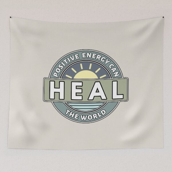 Item preview, Positive Energy Can Heal The World designed and sold by ViewerEqualsPhoton.