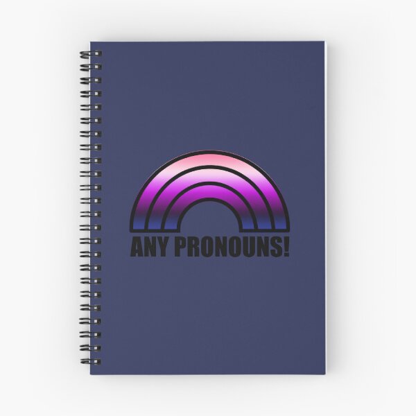 Item preview, Any Pronouns! (Genderfluid Pride) designed and sold by krismfischer.
