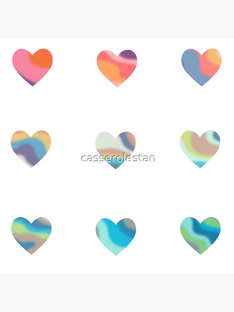 Mini hearts | Art Board Print