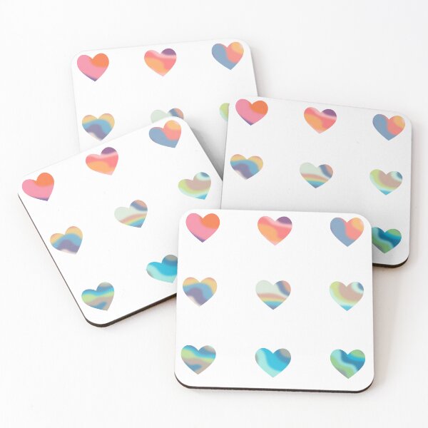 Item preview,  Mini Swirly Hearts Sticker Pack designed and sold by casserolestan.