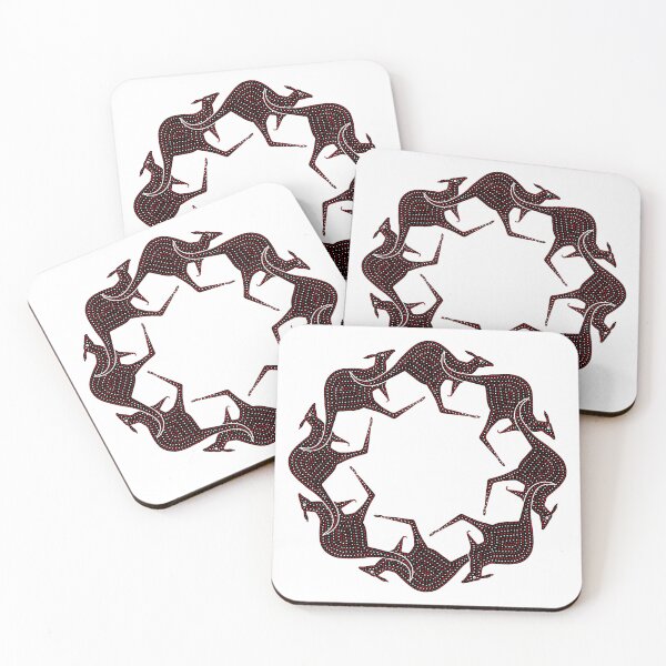 Item preview, KANGAROO DANCE. WHITE BACKGROUND. designed and sold by 5hertz.