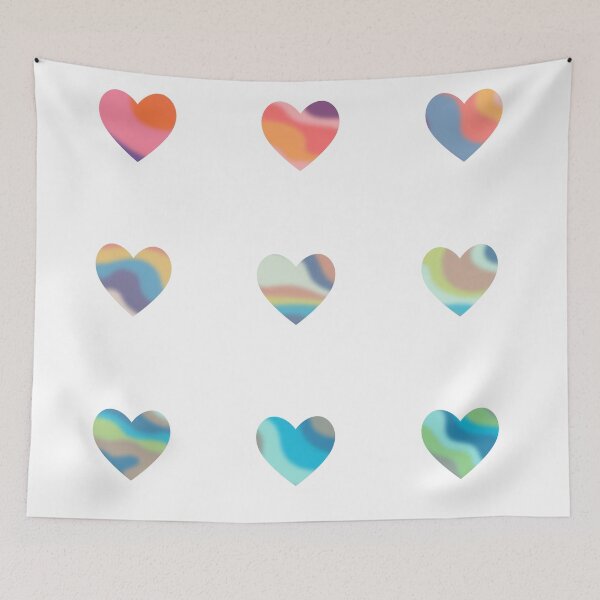 Item preview,  Mini Swirly Hearts Sticker Pack designed and sold by casserolestan.