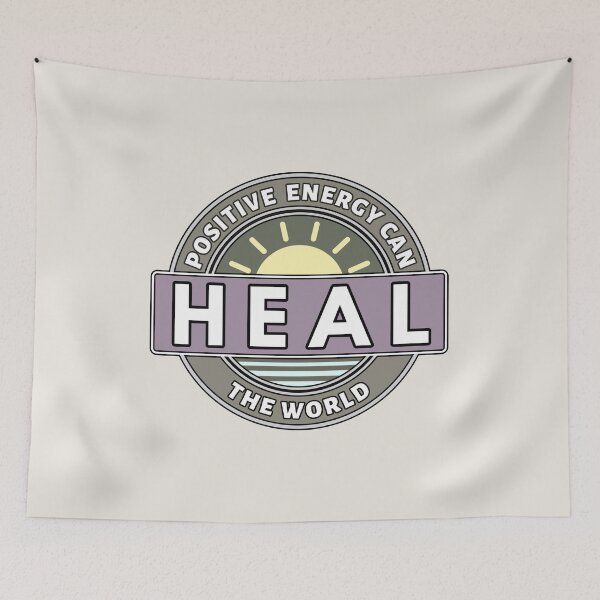 Item preview, Positive Energy Can Heal The World designed and sold by ViewerEqualsPhoton.