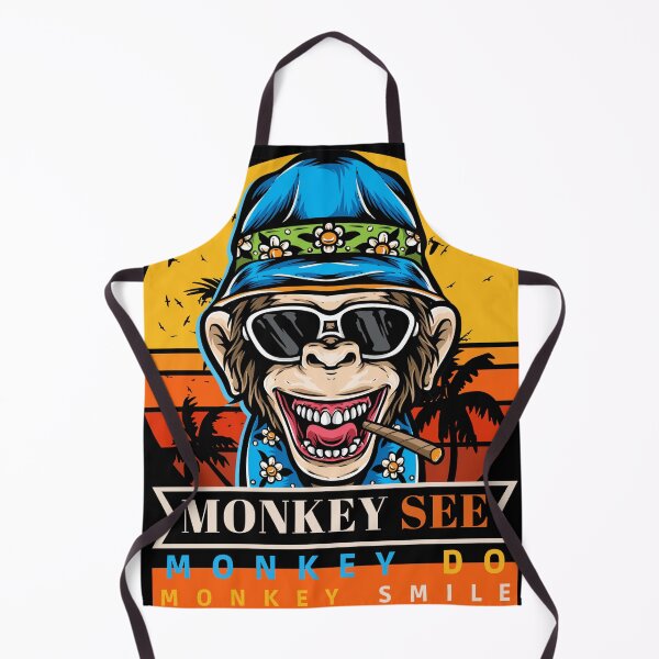 Item preview, Cool and smiling monkey cups, bags, curtains, bedspreads, and t-shirts designed and sold by relso.