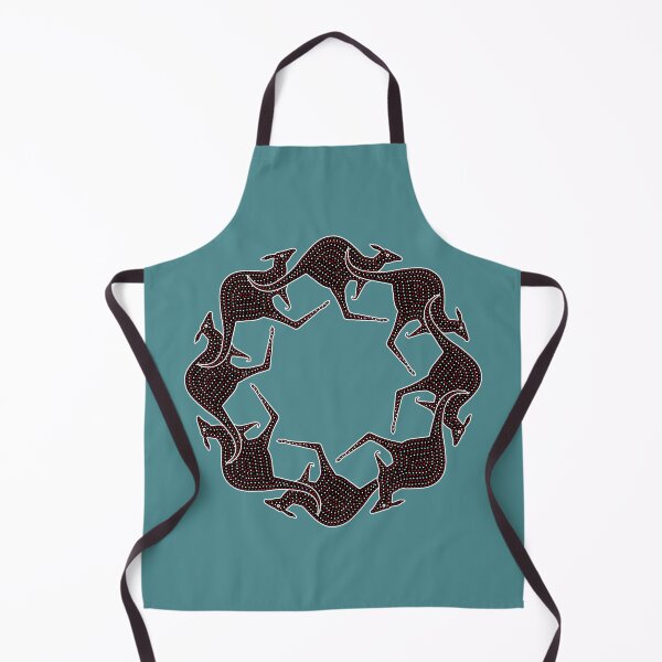 Item preview, KANGAROO DANCE. BLUE BACKGROUND. designed and sold by 5hertz.