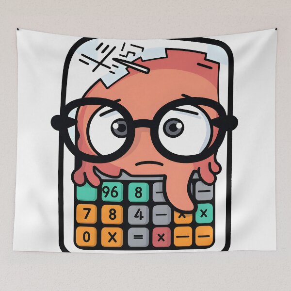 Item preview, Confused Calculator designed and sold by PyramidSchmear.