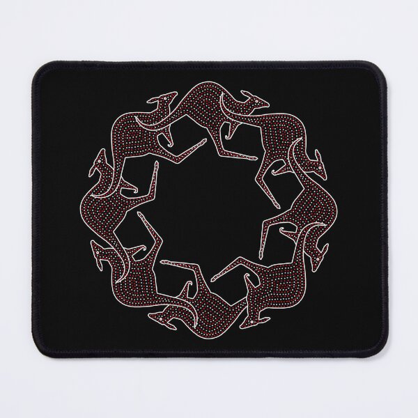 Item preview, KANGAROO DANCE. BLACK BACKGROUND. designed and sold by 5hertz.