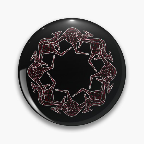 Item preview, KANGAROO DANCE. BLACK BACKGROUND. designed and sold by 5hertz.