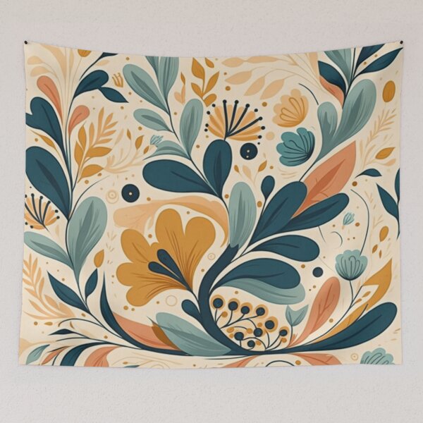 Item preview, Unique Floral Pattern designed and sold by Burnout (⌣_⌣).
