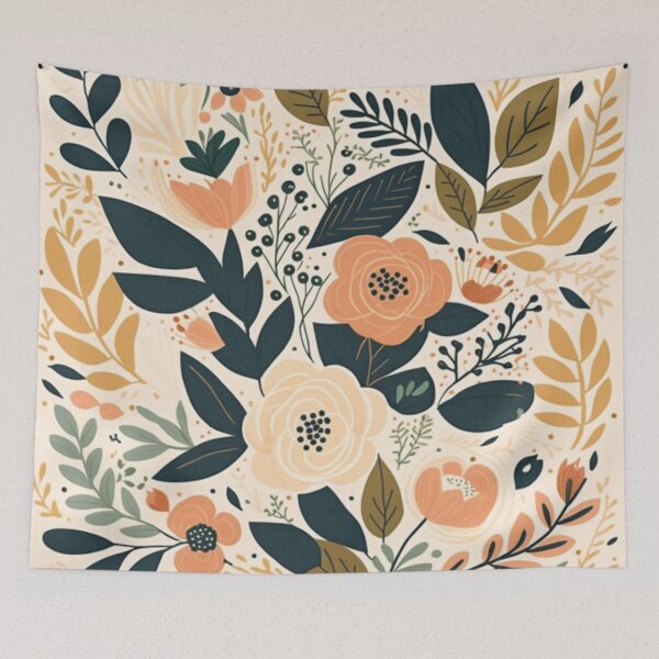 Item preview, Unique Floral Pattern designed and sold by Burnout (⌣_⌣).
