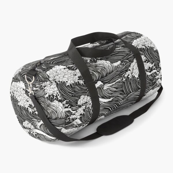 Item preview, Japanese Wave Art Black and White designed and sold by Posterdom.