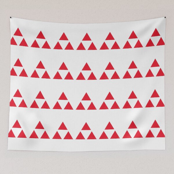 Item preview, Three Red Triangles designed and sold by Symbologee.