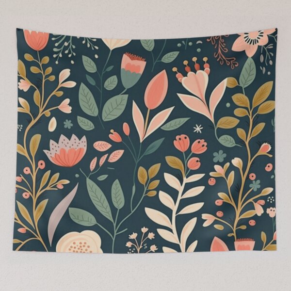 Item preview, Unique Floral Pattern designed and sold by Burnout (⌣_⌣).