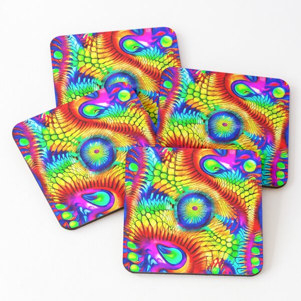 Item preview, COLORS - psychedelic rainbow colors designed and sold by Mark Fischer.