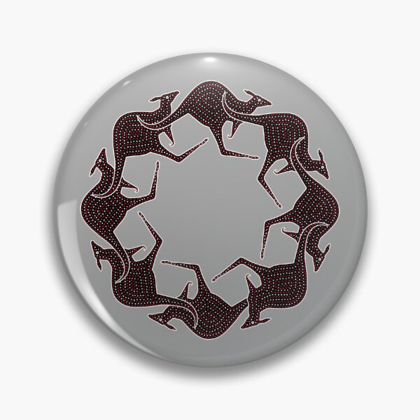 Item preview, KANGAROO DANCE. GREY BACKGROUND. designed and sold by 5hertz.