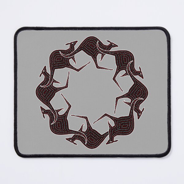 Item preview, KANGAROO DANCE. GREY BACKGROUND. designed and sold by 5hertz.
