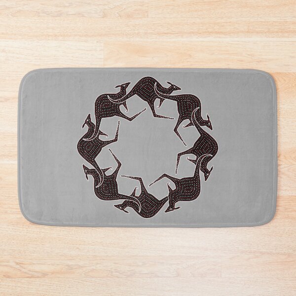 Item preview, KANGAROO DANCE. GREY BACKGROUND. designed and sold by 5hertz.
