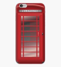 London Red Phone Booth Box iPhone Case
