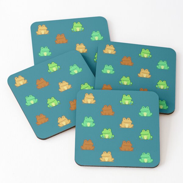 Item preview, Frogs and Toads Pattern designed and sold by DragonDecagon.