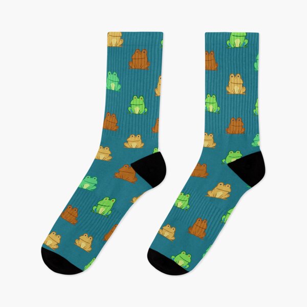 Item preview, Frogs and Toads Pattern designed and sold by DragonDecagon.