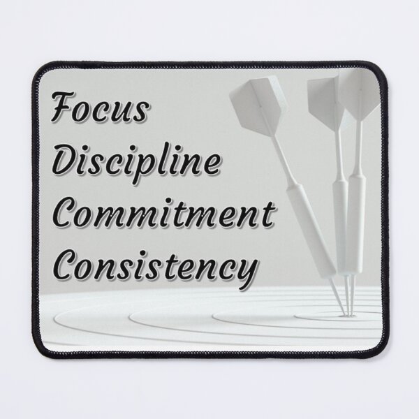 Item preview, Focus Consistency Discipline Commitment By Brandon Cable designed and sold by BrandonArtWorld.