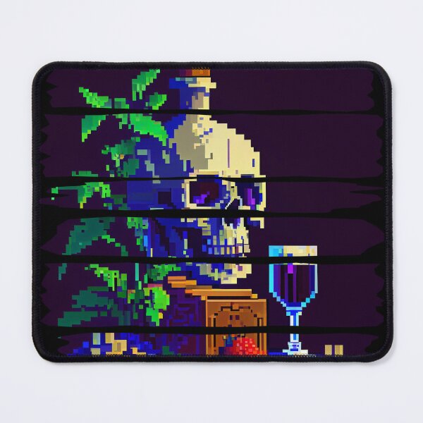 Item preview, Skull Pixel Art designed and sold by vladocar.