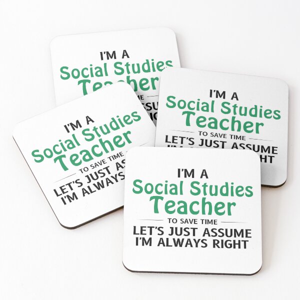 Item preview, Social Studies Teacher Let's Just Assume I'm Always Right designed and sold by diip.