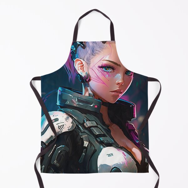 Item preview, Cyberpunk girl Art - Landscape designed and sold by Autumn Lyrics.