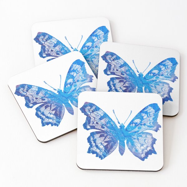 Item preview, Blue Butterfly - Vintage Style designed and sold by greyjayarts.