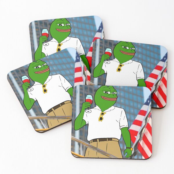 Item preview, Preppy Wall Street Pepe designed and sold by Slav-Art.