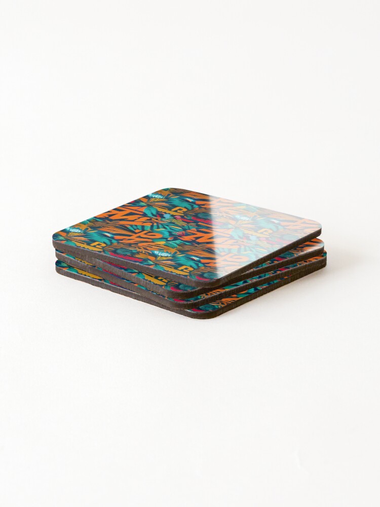 Thumbnail 4 of 5, Coasters (Set of 4), Express Yourself designed and sold by RuiFernandes.