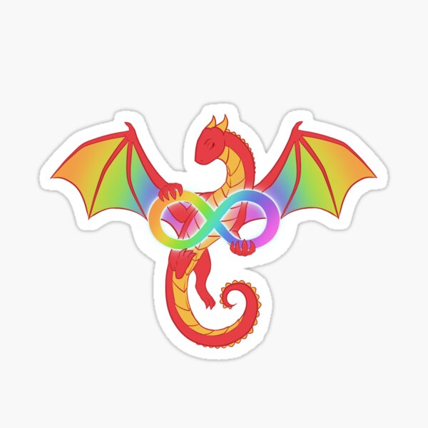 Item preview, Autistic Dragon designed and sold by DragonDecagon.