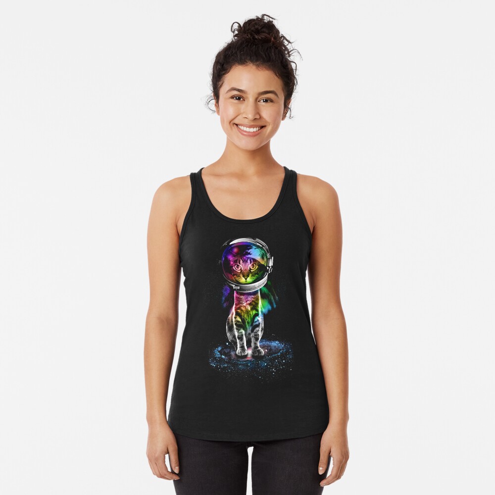 Cosmos Kitten Racerback Tank Top