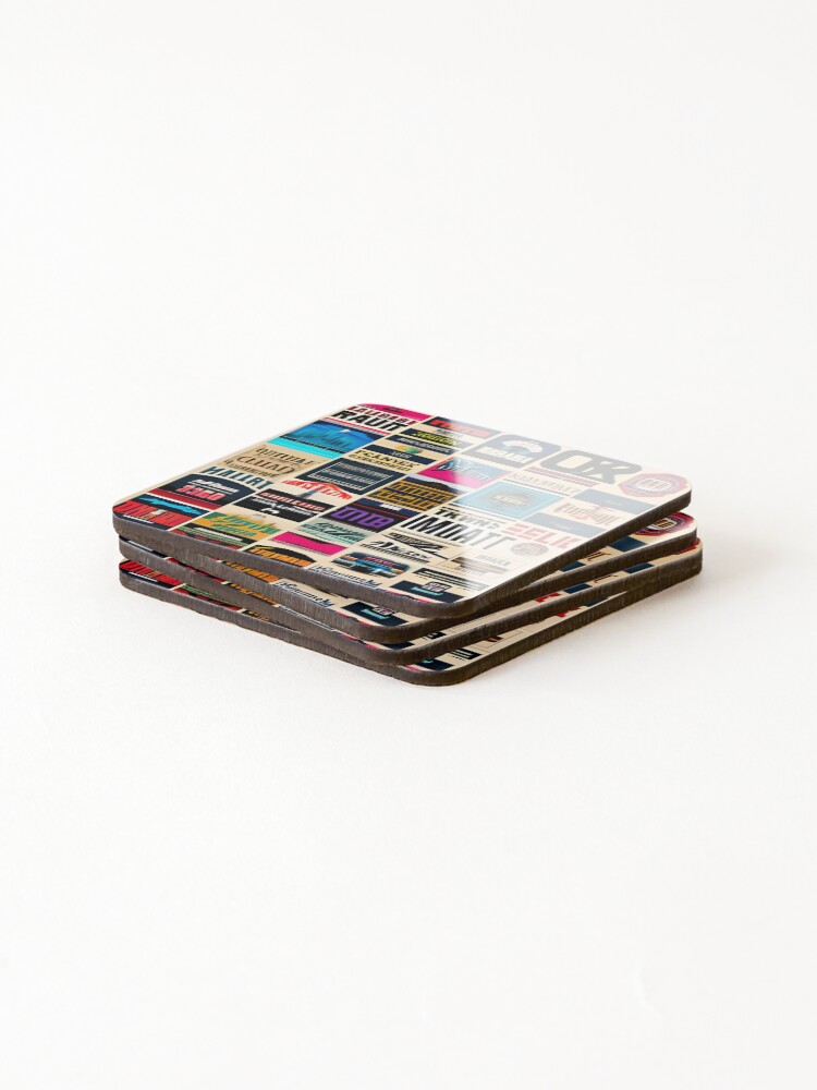 Thumbnail 4 of 5, Coasters (Set of 4), Express Yourself designed and sold by RuiFernandes.
